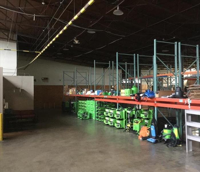 Dallas Warehouse and restoration equipment