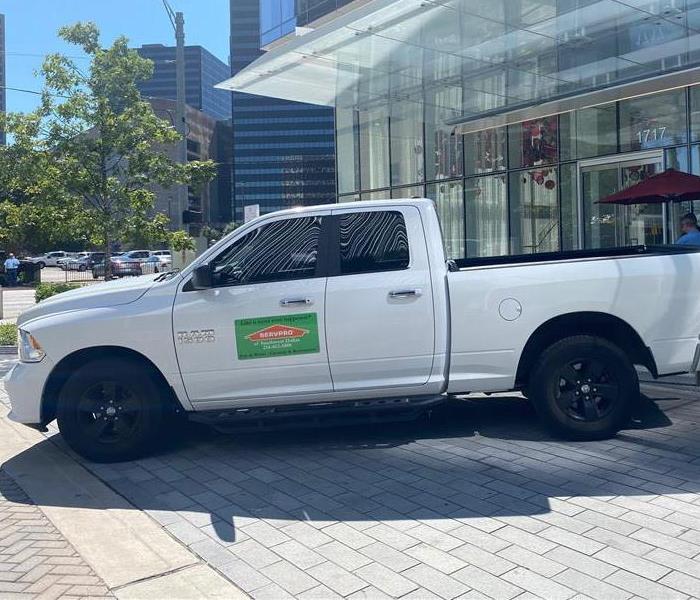 SERVPRO of Southwest Dallas at a commercial loss in Downtown Dallas